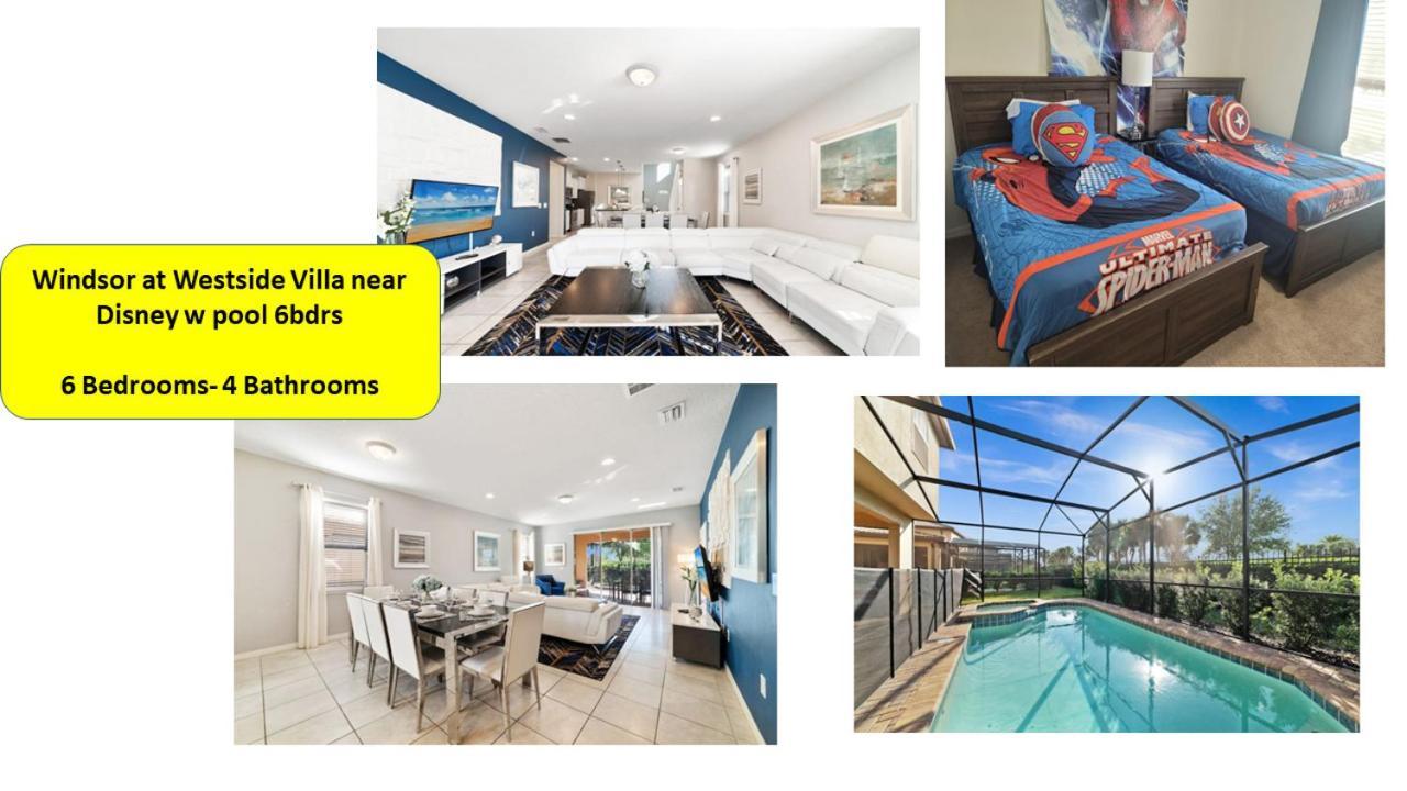 Luxury New Villa Near Disney With Pool 6Bedrooms Kissimmee Dış mekan fotoğraf